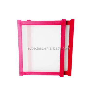 China Silk Screen Printing Make Aluminum Silk Screen Printing Frame With Mesh For T-shirt Printing for sale