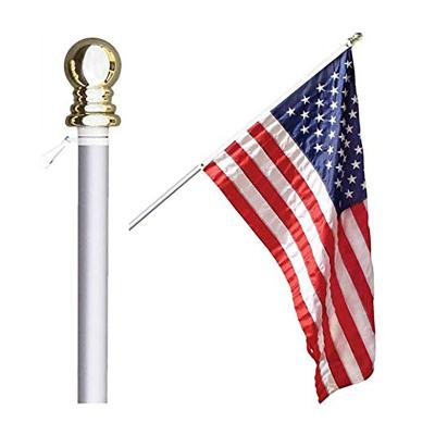 China Health Care Institutes Flagpole High End Flag Pole Maker Heavy Duty Reliable Flag Pole Manufacture for sale