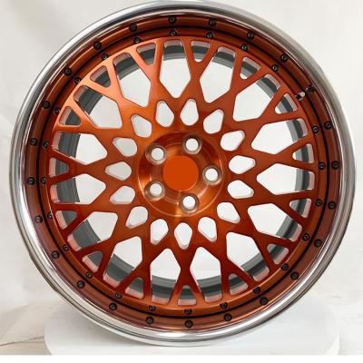 China ALLOY Customized 3 Piece 2 Piece Forged Alloy Wheels For High End Race Cars for sale