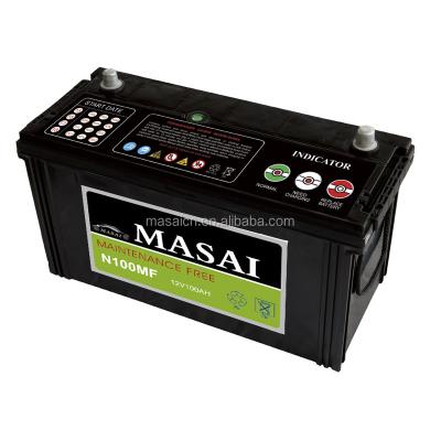 중국 bateria 12v 100ah 405x173x230 automobile battery 판매용