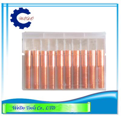 China EDM Copper Electrode Thread Tapping  / Tapper For EDM Spark Machine M8x1.25 for sale