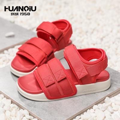 China HA115 HUANQIU Breathable Factory Price Mesh Comfortable Female Stylish Shoes Cheap Women Sandals for sale