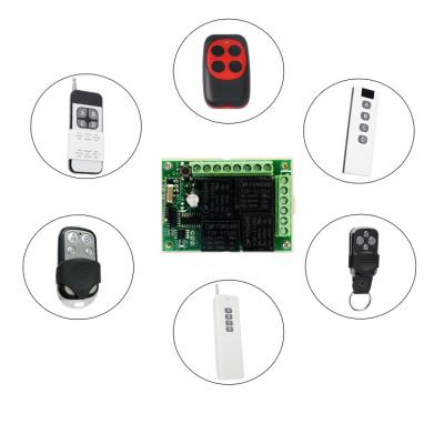 China Home Automation It can customize 4 channel controller and high power electric door garage door remote controller for sale