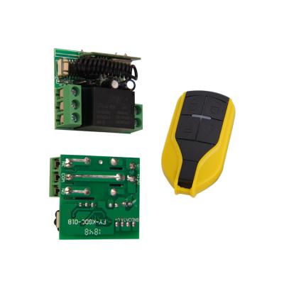 China Durable 12V Electric Gate Controller 433MHz Customized Remote Controller for sale