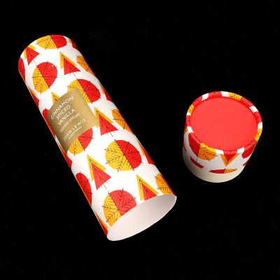 China Recyclable Food Grade Paper Tube Cardboard Round Lift Up Tube Lip Balm Ice Cream Wrapping Paper Paper Tube for sale