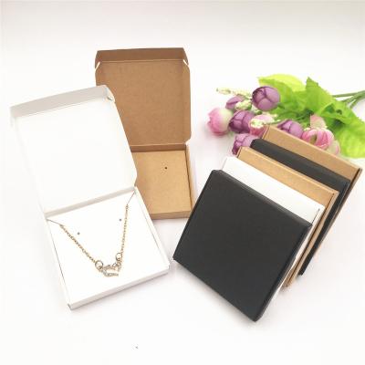 China Recycled Materials Wholesale Printing Logo Mailing Packing Kraft Paper Box Eco-friendly Customized Paper Box Cardboard Box for sale