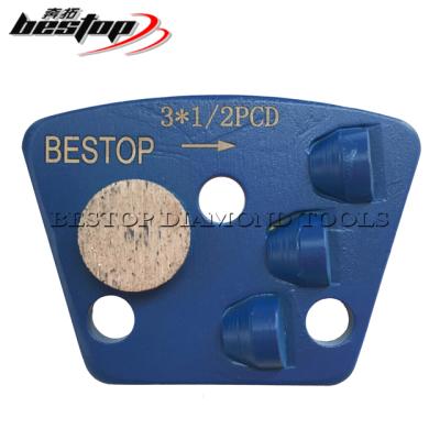 China Bestop Durable 3x1/2 PCD Diamond Grinding Tools for Epoxy Removal for sale