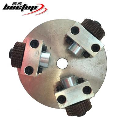 China High Efficiency 5 Inch Diamond Rotary Tool Bush Hammer Plates M14 Threaded for sale