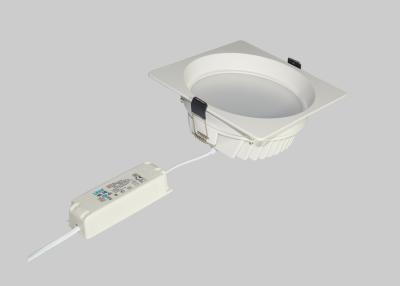 China Geïntegreerde Witte In een nis gezette LEIDENE Downlight Factor 0.9 van de 6 Wattsmacht Hoog Lumen Te koop