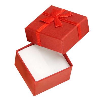 China Small Luxury Cardboard Packaging Products Gift Paper Jewelry Packaging Boxes for sale