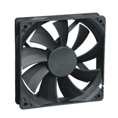 China Refrigeration Hot Selling Level 12V 24V DC Fan 120*120*25 Low Noise Even Axial Air Flow 176.27m3/h for sale