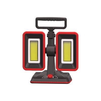 China Work 6000lm LED Brightness ABS Rechargeable Light Portable Area Lighting OEM Adjustable Flood Light With Tripod for sale