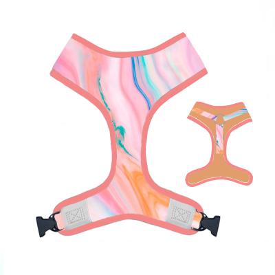 China Padded Detachable Blank Dog Harness For Self Sublimation for sale