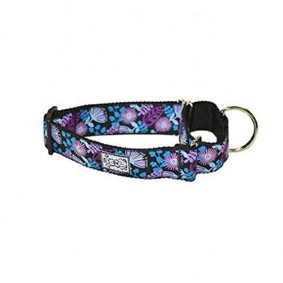 China Best Quality Sustainable Pet Safety Training Martingale Dog Collar With Custom Design for sale