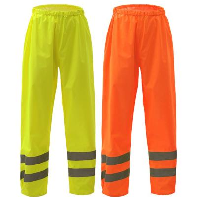 China Standard Water Proof Class E Waterproof Pants Work Trousers Women Men Men Safety Reflective Workwear for sale