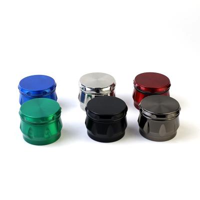 China Mix Color Metal 2.5inch Herb Grinder Customized Logo Dry Hot Selling Spice Salt Grinder Kitchen Spice Grinder for sale