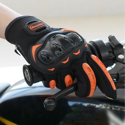 China Full Finger Four Seasons Breathable For Men And Women Gloves Touch Screen Motorcycle Motocross Cycling Racing Gloves for sale