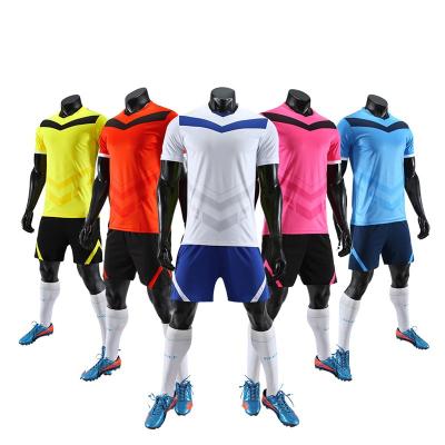 China Shirts & Tops Hot Selling Custom Made Comfortable Soccer Jersey Sets Mens Sportswear Sets for sale