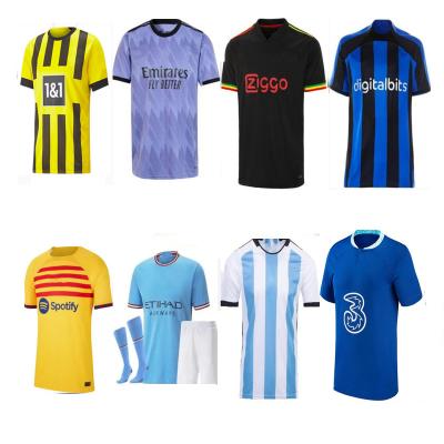 China Shirts & Wholesale 2023 2024 thailand club quality soccer wear madrids soccer jersey football suit wholesale shirt uniform for sale