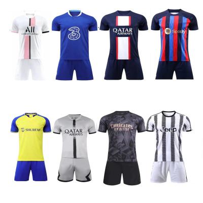 China Shirts & Main Wholesale Club Logo Soccer Jersey 23 Team Jerseys Uniform Set Custom Football 2023 2024 24 Football Tank Tops for sale