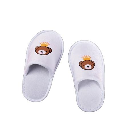 China Custom Luxus 6 Disposable Hotel Slipper Hotel Logo Kids Non-Slip Slippers Hotel Slippers for sale