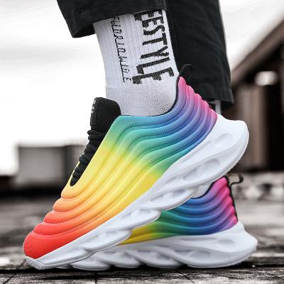 China Fashion \Comfortable\Durable\Breathable\Lighted Colorful Men's Shoes 2021 Fashion Sport Men's Shoes Brand Luxury Men Shoes for sale