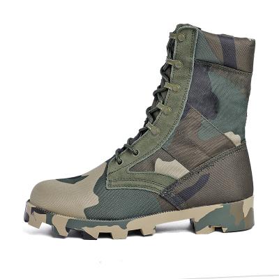 China Anti-smell military boots lace up tactical boots for mens xmens combat boots platform for sale