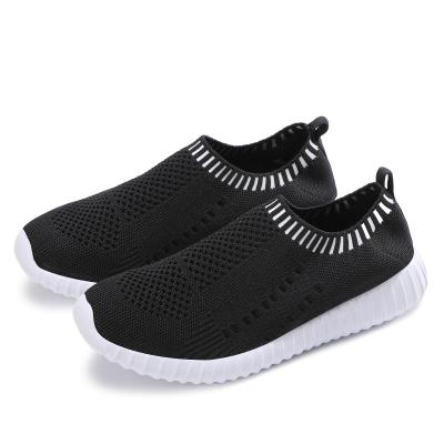 China Fashion\Comfortable\Flight\Durable\Breathable\Lighted Manufacturer Workmanship OEM Knit Unique Wholesale PU Flat Sports Shoes for sale