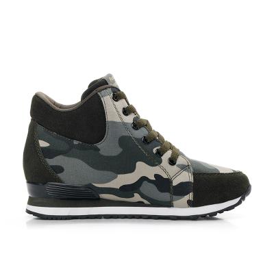 China Daliy Life New Design Camouflage Cushion Women Hot Sneaker Shoes for sale