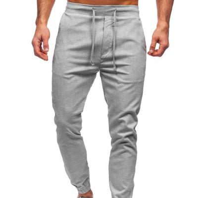 China 2022 New Fashion Anti-Wrinkle Sport Men Plaid Pants Gym Wear Casual Track Jogger Pants for sale