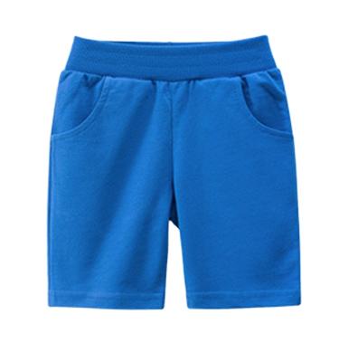 China Anti-pilling Kids Summer Boys Shorts Solid Color Custom Wholesale Baby Pattern Cotton Organic Cotton Shorts for sale