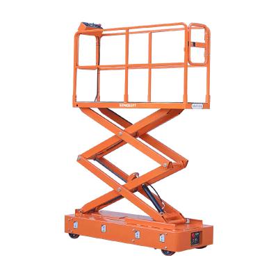 Cina SINOLIFT GSJ0.2 Series Self Propelled Greenhouse Vegetable Picker Electric Scissor Lift Table in vendita