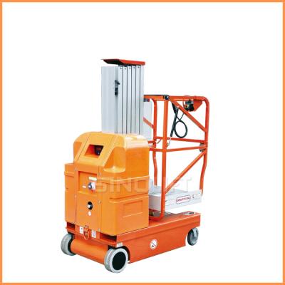 China SINOLIFT AMWP 1000 Series Electric Single Mast Aluminum Work Platform for sale