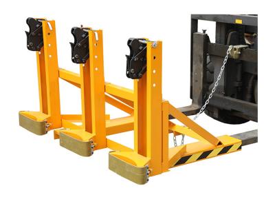 China DG1500C Forklift Mounted Drum Grabber Load Capacity 500kg X3 for sale