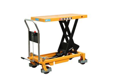 China Einzelne PT800B PT1000B Scissor Tabellen-Aufzug-schwere Aufzug-Arbeits-Tabellen-Belastbarkeit 1000Kg zu verkaufen