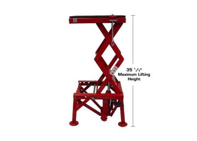 China ET135 Hydraulic Motorcycle Lift Small Hydraulic Stationary Lift Platform For Lifting Motorcycle Capacity 30Kg for sale