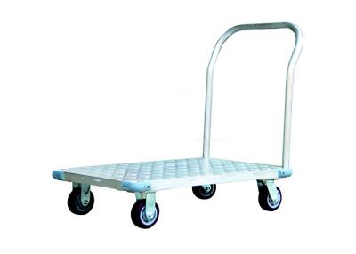 China UF VF WF Series 4 Wheels Aluminum Platform Hand Trolley Capacity 400Kg for sale