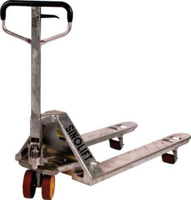 China NPG Hot-Galvanized Hand Pallet Truck Loading Capacity 2000kg for sale