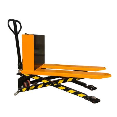 China 1.5T  Manganese Steel Electric Scissor Pallet Truck Industrial Material Handling Equipment for sale