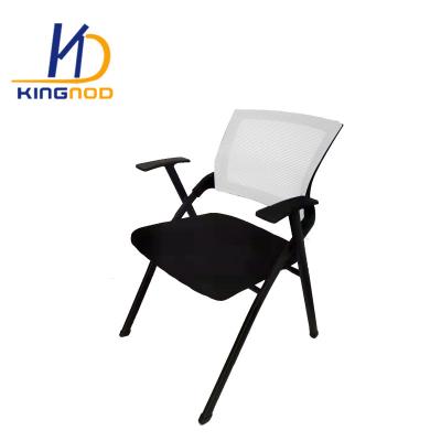 China Foldable; Wholesale Cheap Durable Small Volume Mesh Training Office Chair Folded Training Chair for sale