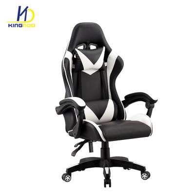 China Modern Swivel (Height) Adjustable PU Leather Racing Gaming Chair for sale