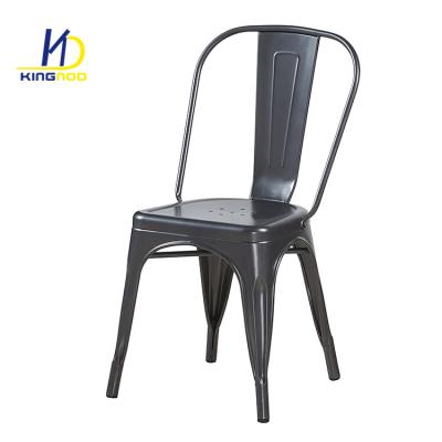 China Dining chair best selling stackable Silla Metal Reforzada diseno for sale