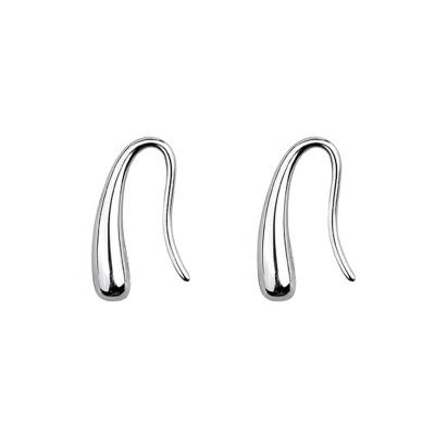 China Girls' New Accessories and Fashion New Fashion Accessories and Women's Fashion Water Drop Earrings 925 Sterling Silver 18K Gold Plated Hook Earrings for sale