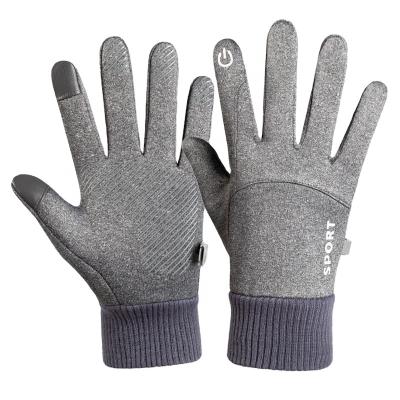 China Men Women Winter Breathable Touch Screen Glove Liners Anti-Slip Windproof Texting Gloves Great For Cycling Running for sale