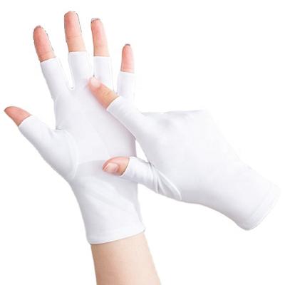 China Wholesale Breathable Workout Gloves Summer Sunscreen Cheap Fingerless Breathable Gloves For Women Men for sale