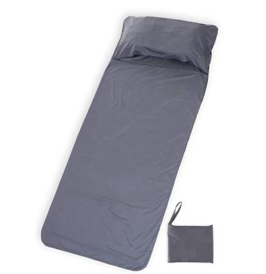 China Eco-Friendly Camping Sleepsack Liner Eco-friendly Silk Single Sleeping Bag, Warm Weather Sleeping Bag, Boarding Travel Sheet for sale