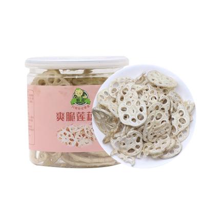 China Healthy Food F20 Non-Additional Dried Fruits and Vegetables Snacks VF Dried Vegetable Crisps and Potato Chips from Natural Lotus Root for sale