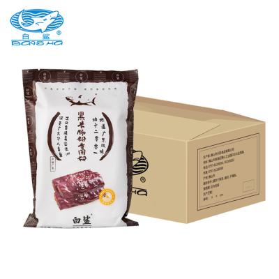 China Baisha brand stach black rice noodles rice noodles pastry edible premium black Cantonese homemade rice noodles 500g*20 pastries FLOUR 500g*20 for sale