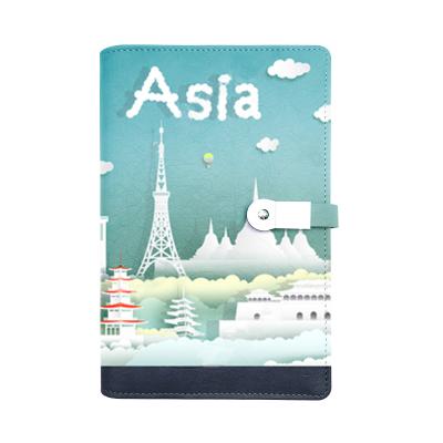 China Hot 2020 Fashion 8000mAh POWER BANK Custom Printing Transfer Logo USB Flash Drive Notebook For Business Office for sale