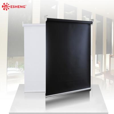 China Minimalist Waterproof Indoor Blackout Manual Roller Shades For Sale for sale